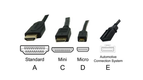 Dây cáp HDMI có nhiều phân loại khác nhau