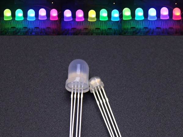 Đèn LED RGB là sự kết hợp giữa ba màu sắc cơ bản