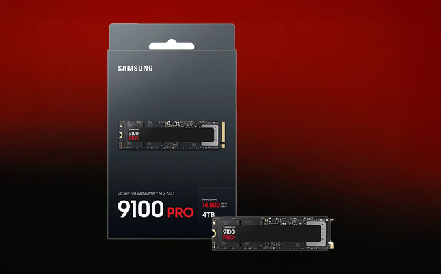 Đọc/ghi siêu tốc, trải nghiệm mượt mà với SSD 9100 Pro