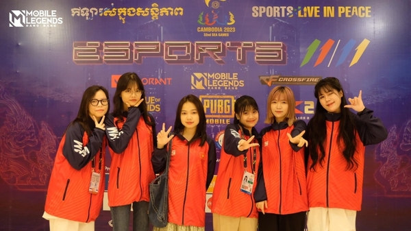 Đội tuyển nữ tham gia thi đấu tại SEA Games 32