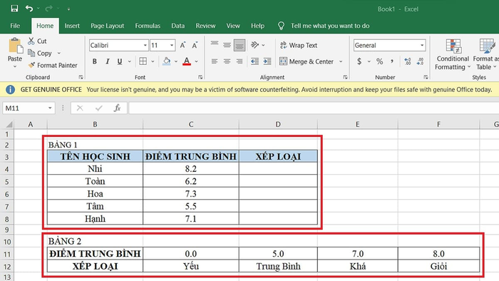 Hàm HLOOKUP được sử dụng linh hoạt trong các hoạt động văn phòng, trường học