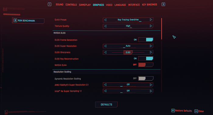 Hiệu năng với tựa game Cyberpunk 2077