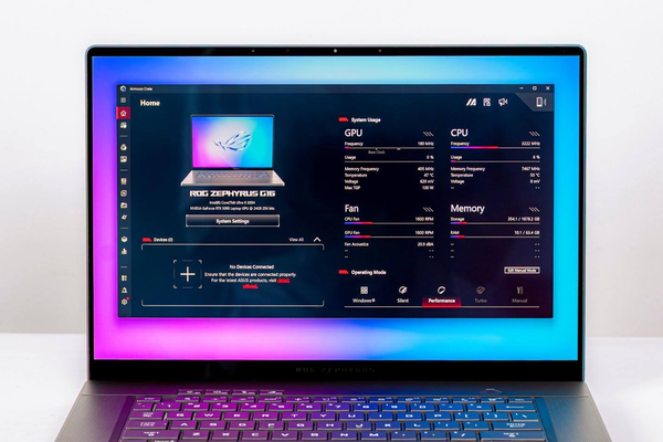 Hiệu năng vượt trội của ROG Zephyrus 