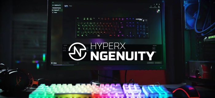 Phần mềm HyperX Ngenuity hỗ trợ tùy chỉnh
