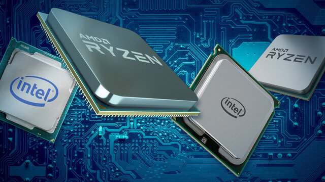 Intel và AMD là hai hãng sản xuất CPU nổi tiếng