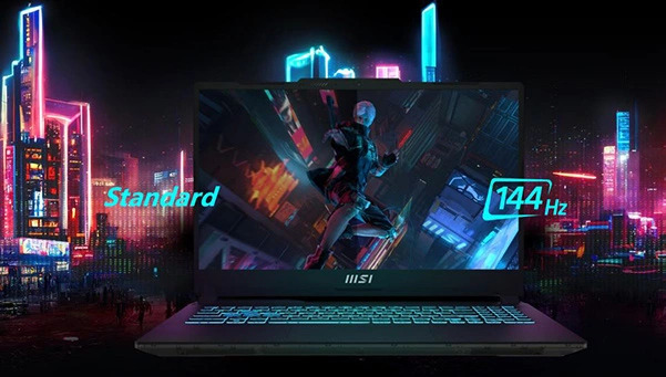 Laptop Gaming MSI Cyborg 15 cho hình ảnh sắc nét, mượt mà