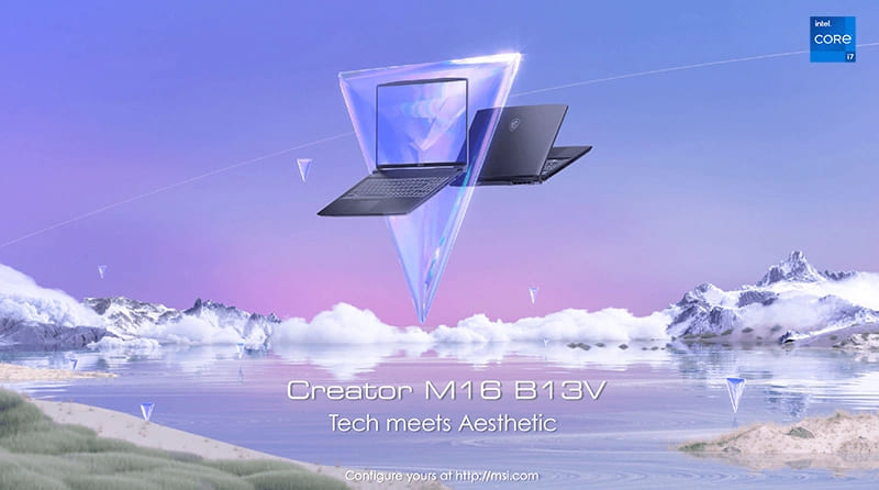 Laptop MSI Creator M16 B13VE-830VN