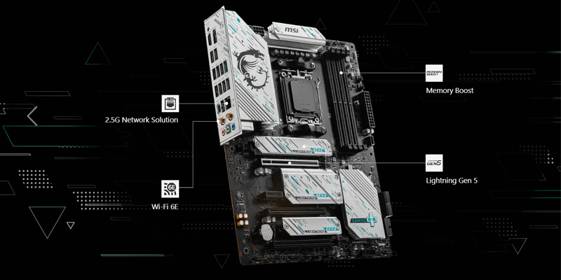 layer 94 MSI X670E GAMING PLUS WIFI - Socket AM5