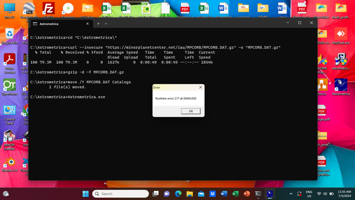 Runtime Error