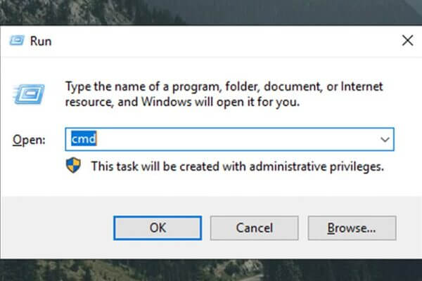 Mở cửa sổ Command Prompt