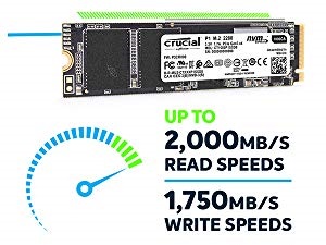 Ổ cứng SSD NVME Crucial P1 500GB 1TB 3D-NAND M.2 PCIe Gen3 x4 4 p1 03