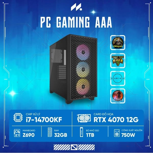 PC GAMING-AAA I7 G14-4070