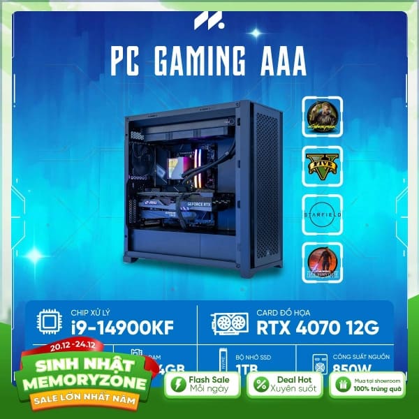 PC GAMING-AAA I9F G14-4070