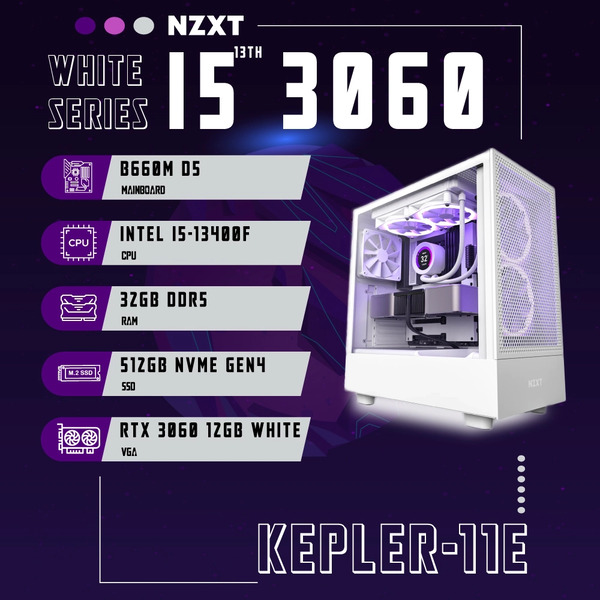 Thùng máy PC KEPLER-11E i5 G13 3060