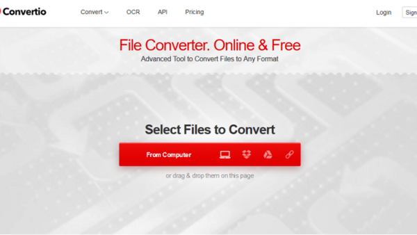 Chuyển đổi HTML sang PDF bằng Convertio