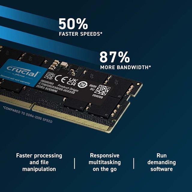 Ram Laptop Crucial DDR5 BUS 4800MHz