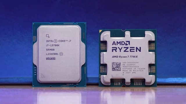 Ryzen 7 7700X và i7-13700K