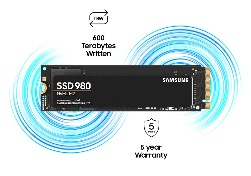 Ổ cứng SSD Samsung 980 PCIe NVMe V-NAND M.2 2280 500GB MZ-V8V250BW