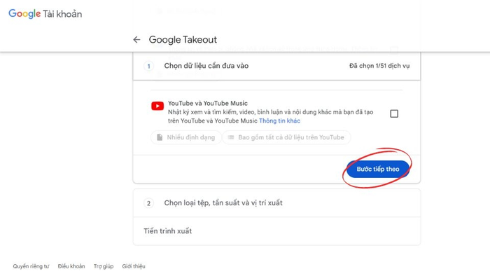 Google Takeout