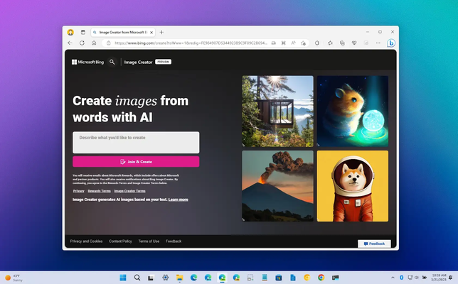 bing image creator