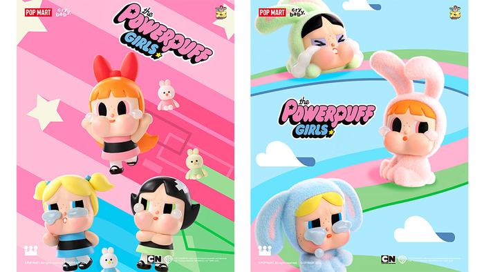 Sự kết hợp giữa Crybaby x Powerpuff Girls 