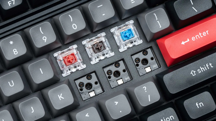 Switch hotswap gồm nhiều loại phổ biến