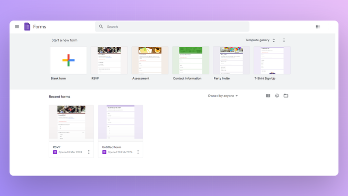Google Forms