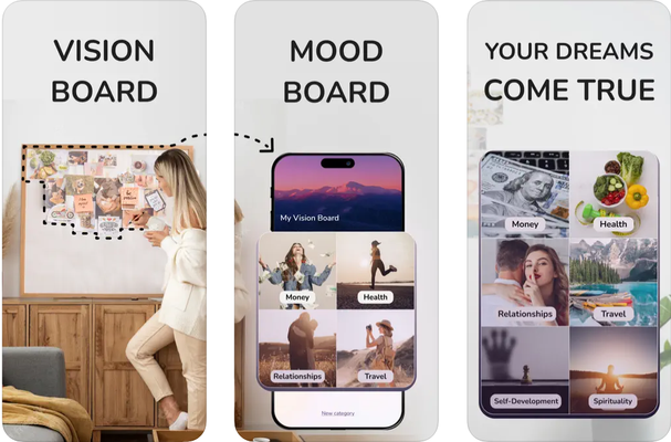 Tạo Vision Board đơn giản
