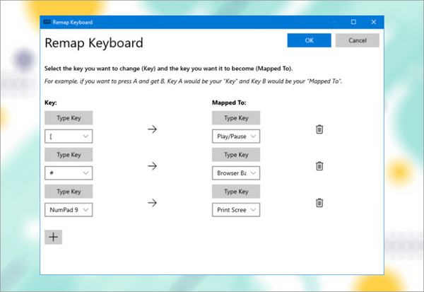 Thay đổi các tổ hợp và chức năng phím tắt với Keyboard Manager