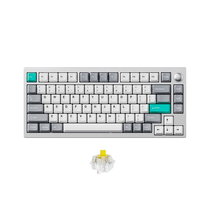 Thay đổi switch đơn giản với bàn phím hotswap P1 Pro Carbon Black RGB