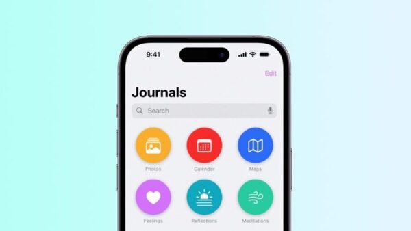 Ứng dụng ghi nhật ký mới được phát triển trong iOS 17