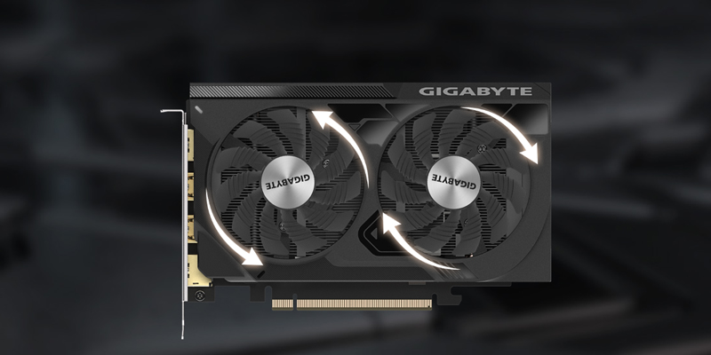Card đồ họa Gigabyte GeForce RTX 4060 WINDFORCE OC (8GB/ GDDR6/ 128 bit) 13 vga gigabyte geforce rtx 4060 windforce oc 8g gddr6 n4060wf2oc 8gd 4 nd