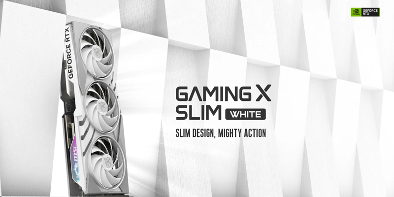 vga msi geforce rtx 4080 super gaming x slim white 16g gddr6x nd MSI GeForce RTX™ 4070 Ti SUPER 16G GAMING X SLIM WHITE - 16GB GDDR6X