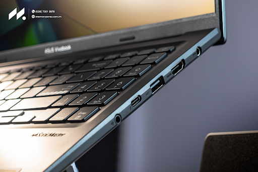 VivoBook trang bị nhiều cổng kết nối hơn