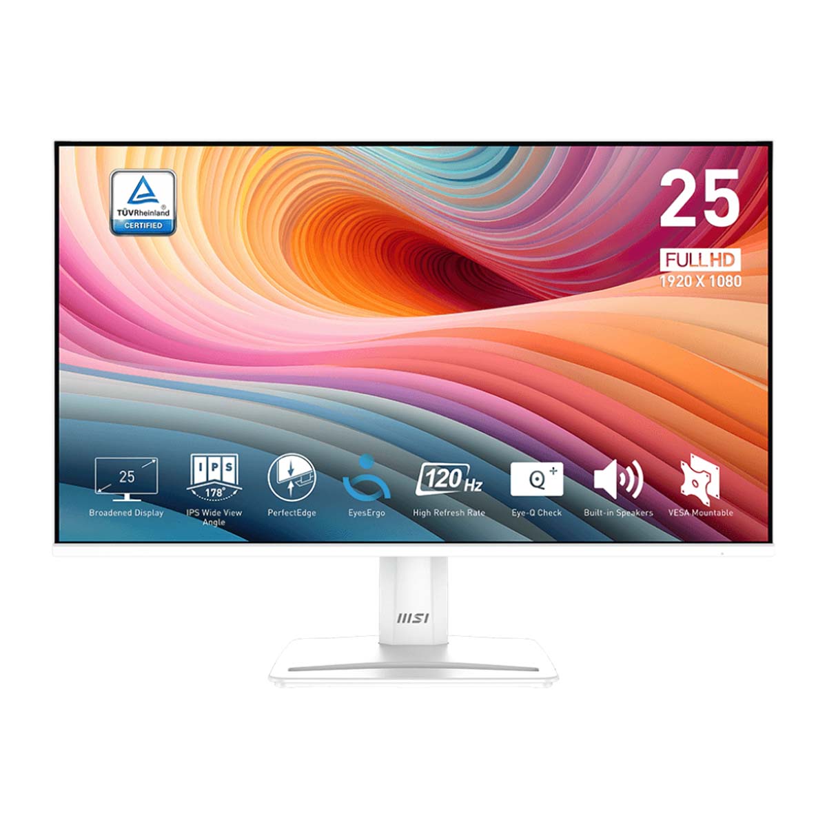 Màn hình MSI PRO MP251W E2 24.5 Inch IPS FHD 120Hz PRO-MP251W-E2