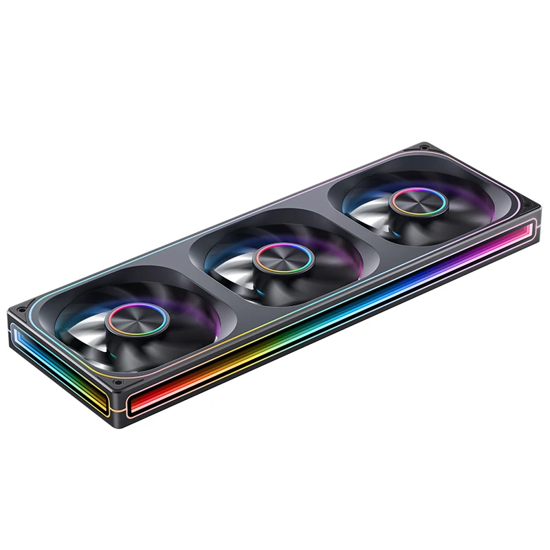 Quạt tản nhiệt JONSBO ZA-360BR ARGB PWM Black 360mm (Fan Ngược)