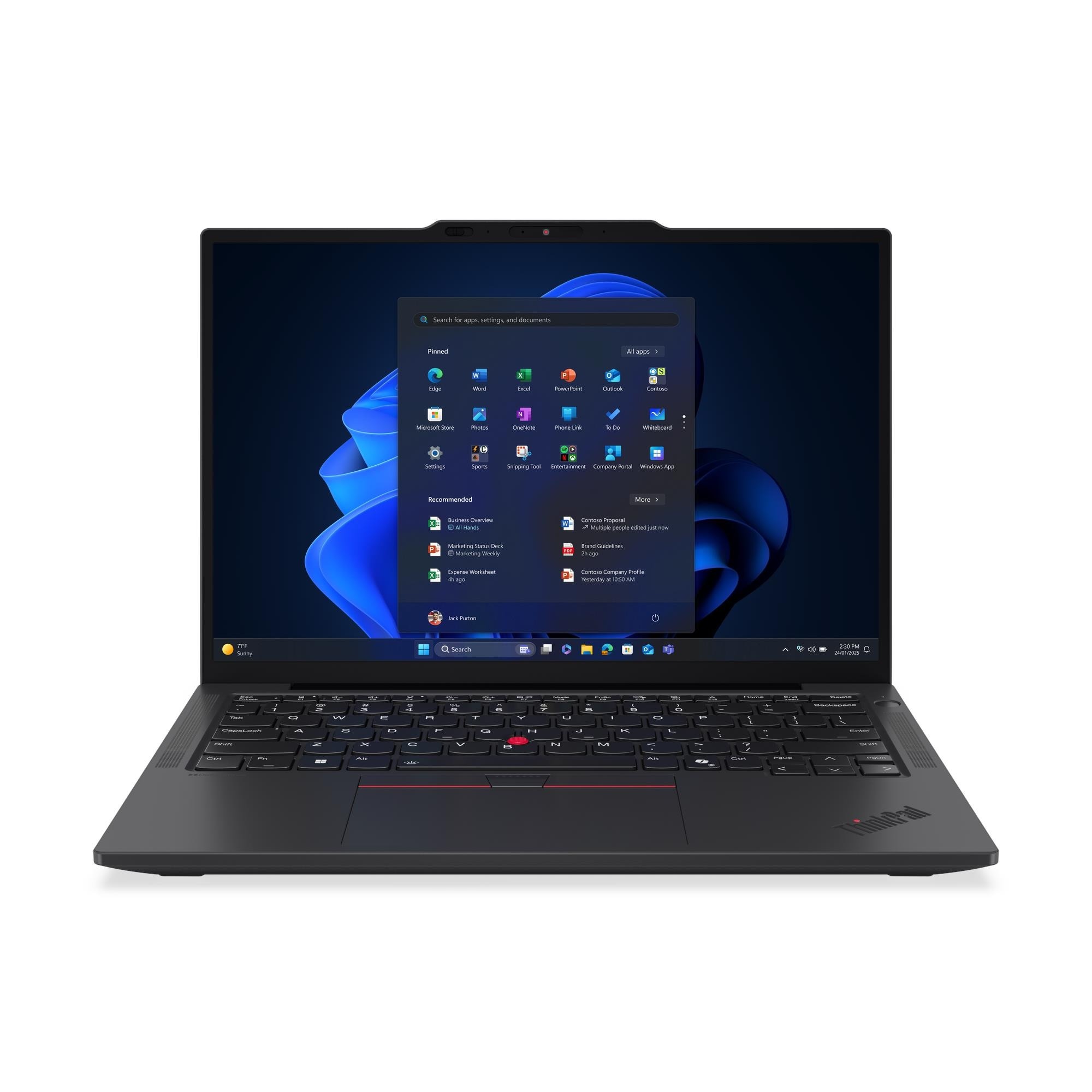 Laptop Lenovo ThinkPad X13 Gen 6 21RK00AJVA (Ultra 5 225H, Intel Arc Graphics, RAM 16GB LPDDR5x, SSD 1TB, 13.3 Inch IPS FHD+ 100% sRGB, NoOS)