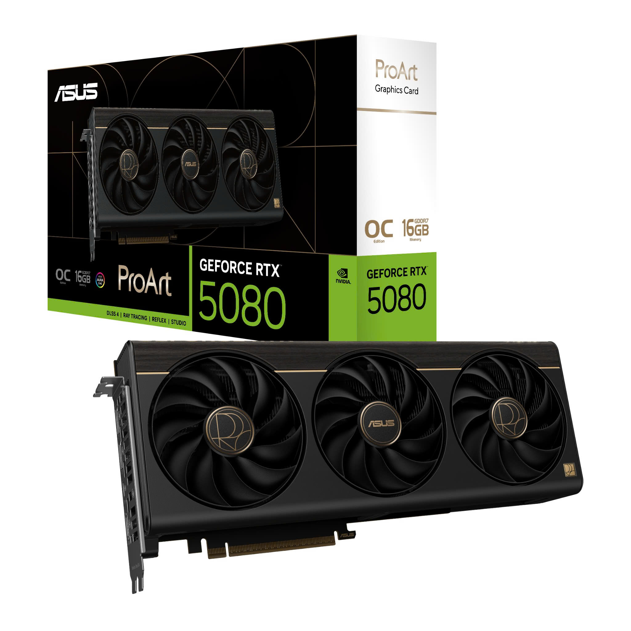 VGA Asus ProArt GeForce RTX 5080 16GB GDDR7 OC Edition PROART-RTX5080-O16G
