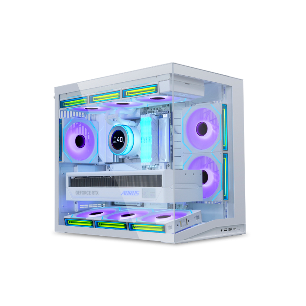 Case máy tính Lian Li O11D mini V2 Flow White