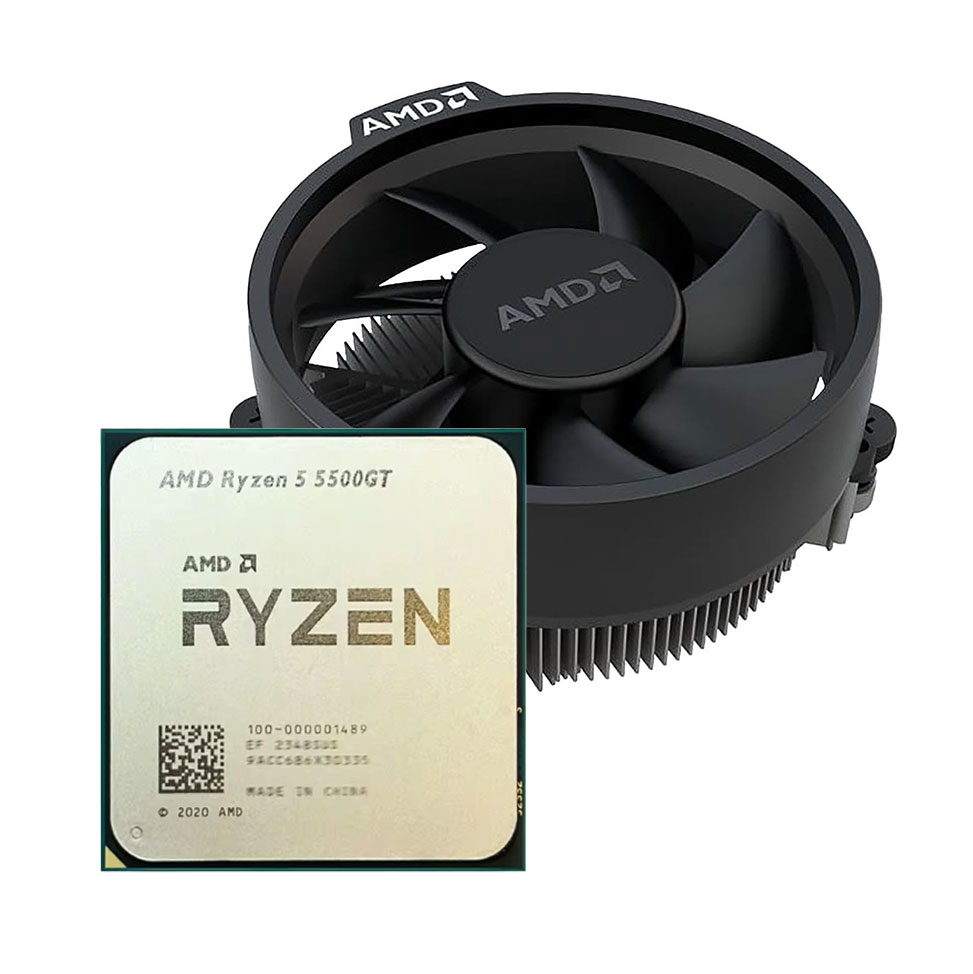 CPU AMD Ryzen 5 5500GT Up to 4.4GHz 6 cores 12 threads 16MB 100-100001489MPK