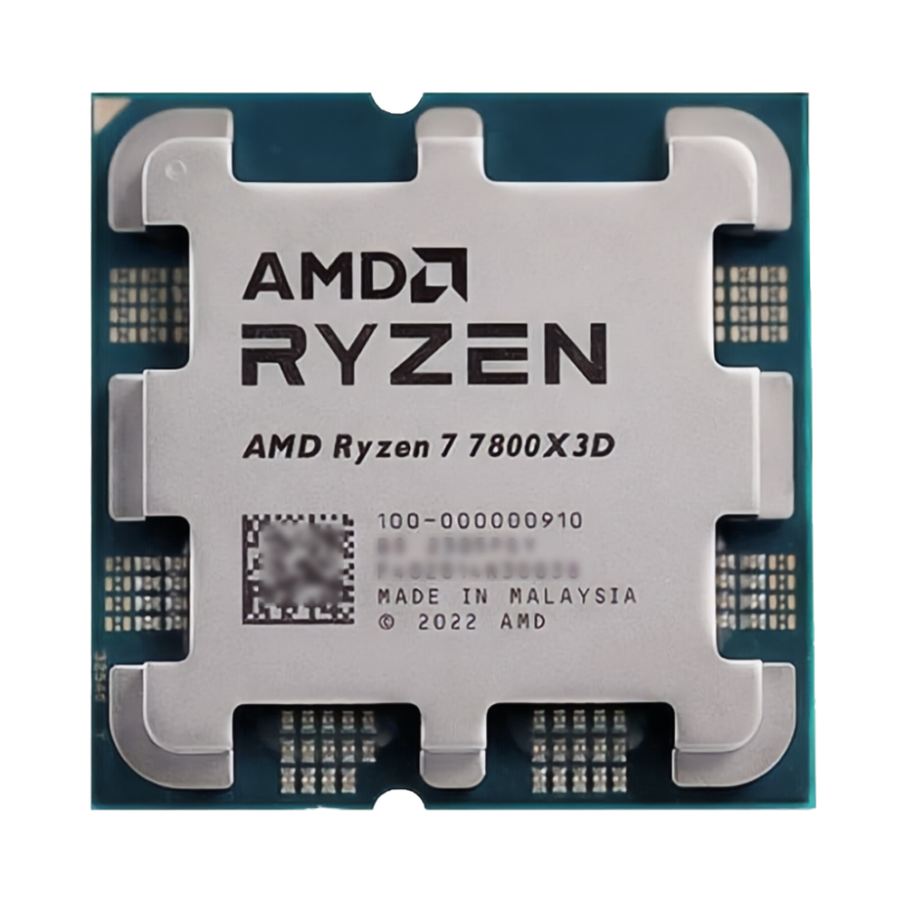 CPU AMD Ryzen 7 7800X3D 4.2GHz 8 cores 16 threads 104MB 100-000000910 ( Tray New AMD VN )
