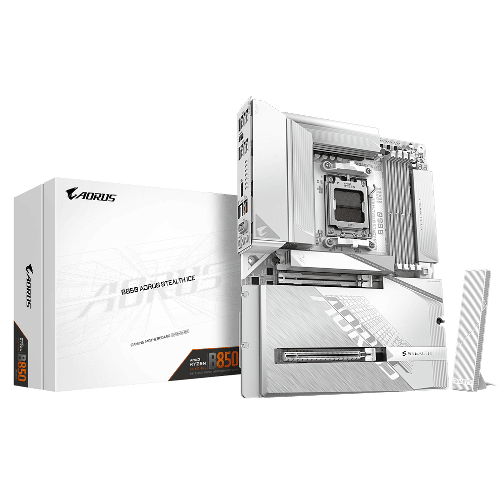Mainboard Gigabyte B850 AORUS STEALTH ICE DDR5