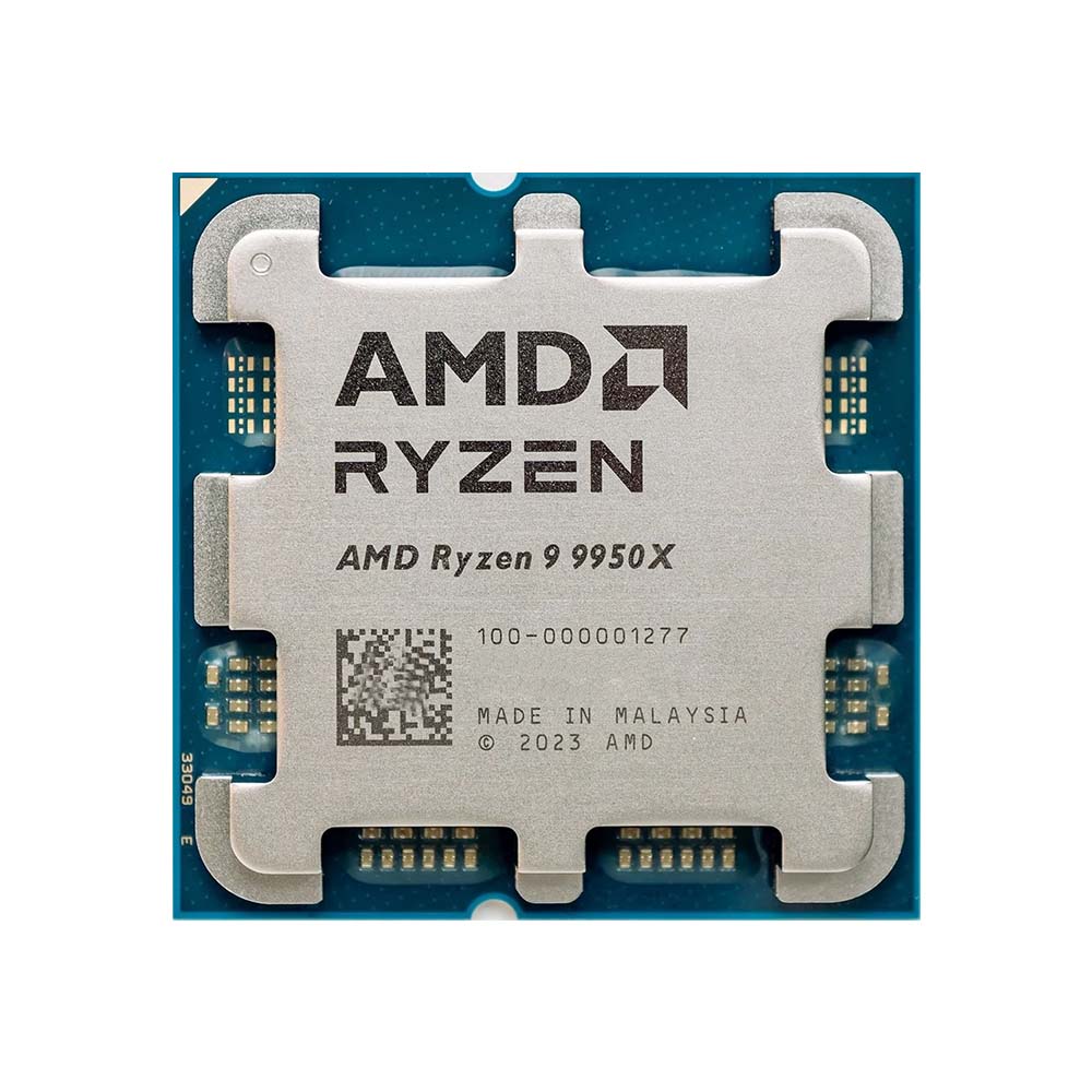 CPU AMD Ryzen 9 9950X Up to 5.7GHz 16 cores 32 threads 80MB 100-000001277 (Tray New AMD VN)