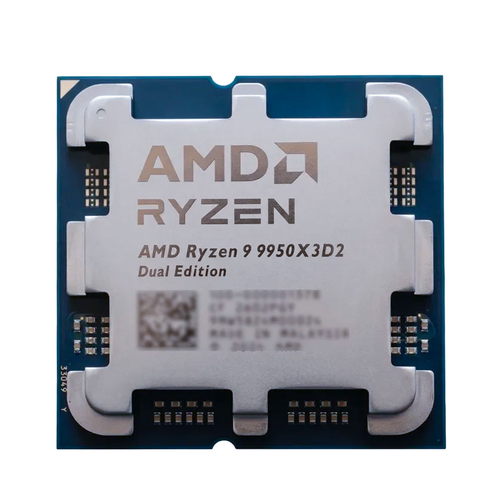 CPU AMD Ryzen 9 9950X3D2 Up to 5.6GHz 16 cores 32 threads 192MB 100-000001978 (Tray New AMD VN)
