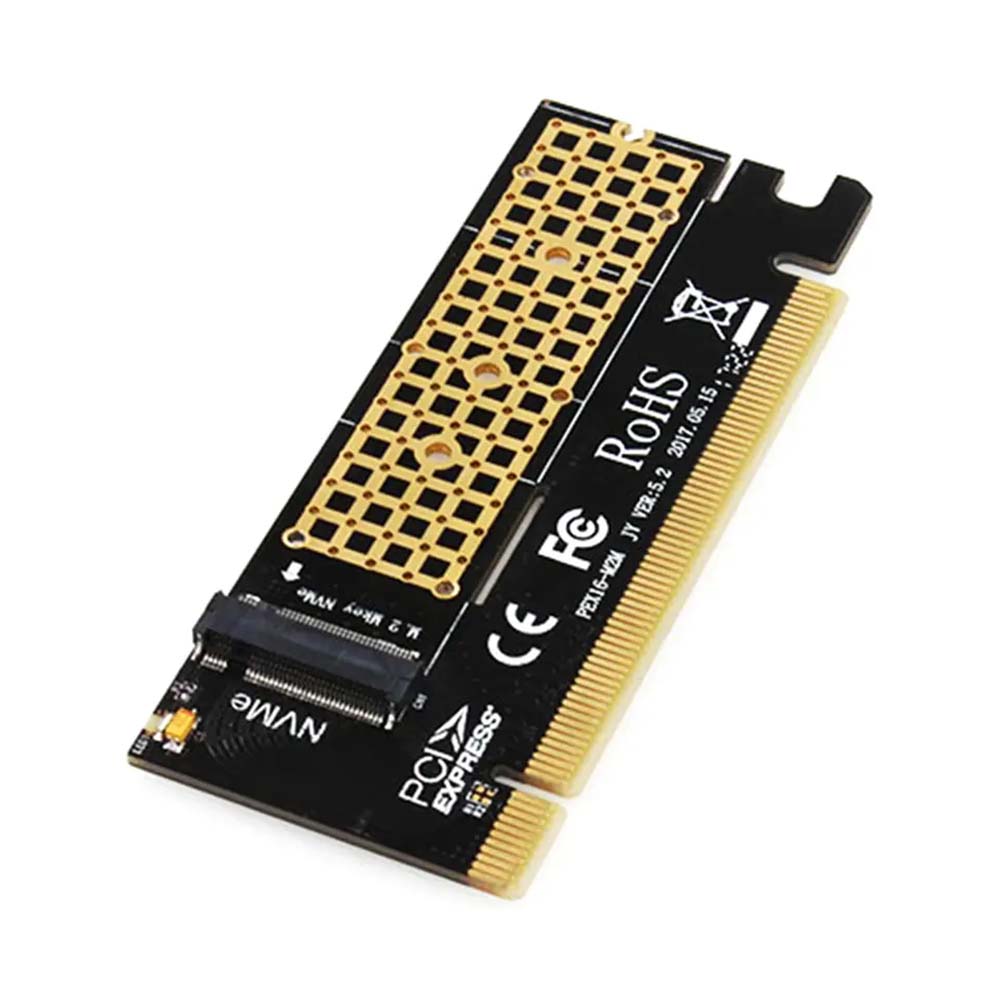 Adapter JEYI chuyển đổi SSD M.2 PCIe Gen 3 x4 to PCI-E 3.0 x16 MX16