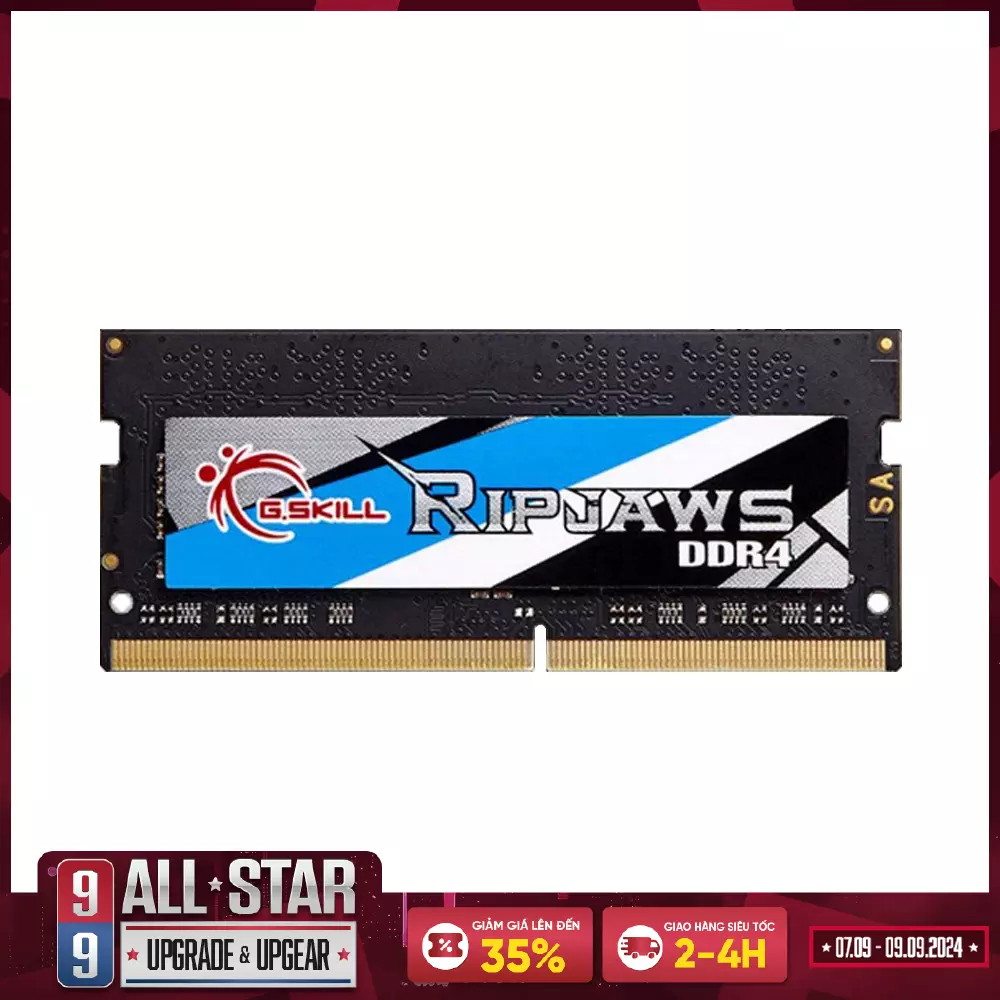 Ram Laptop G.Skill Ripjaws DDR4 8GB 3200MHz 1.2v F4-3200C22S-8GRS