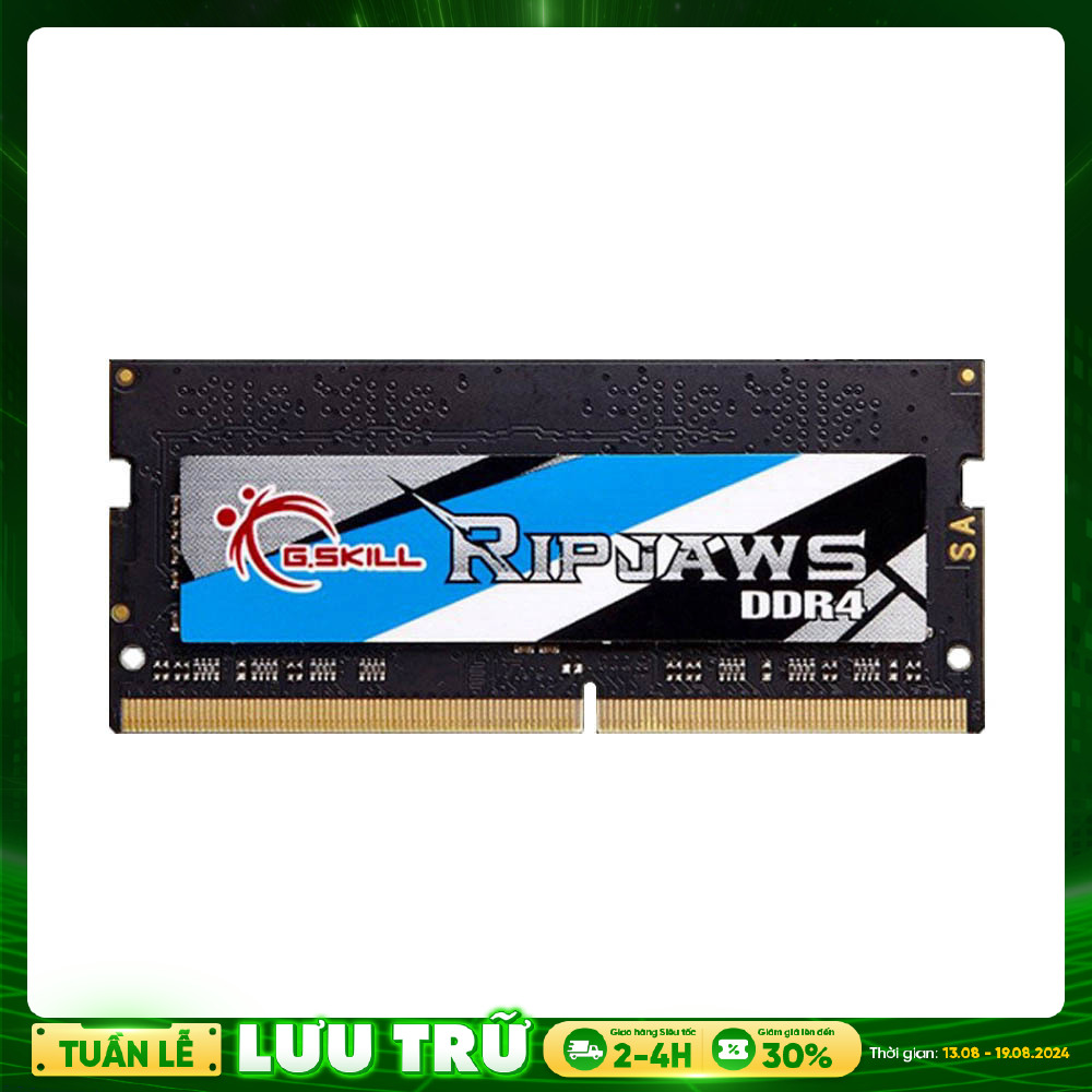 Ram Laptop G.Skill Ripjaws DDR4 16GB 3200MHz 1.2v F4-3200C22S-16GRS