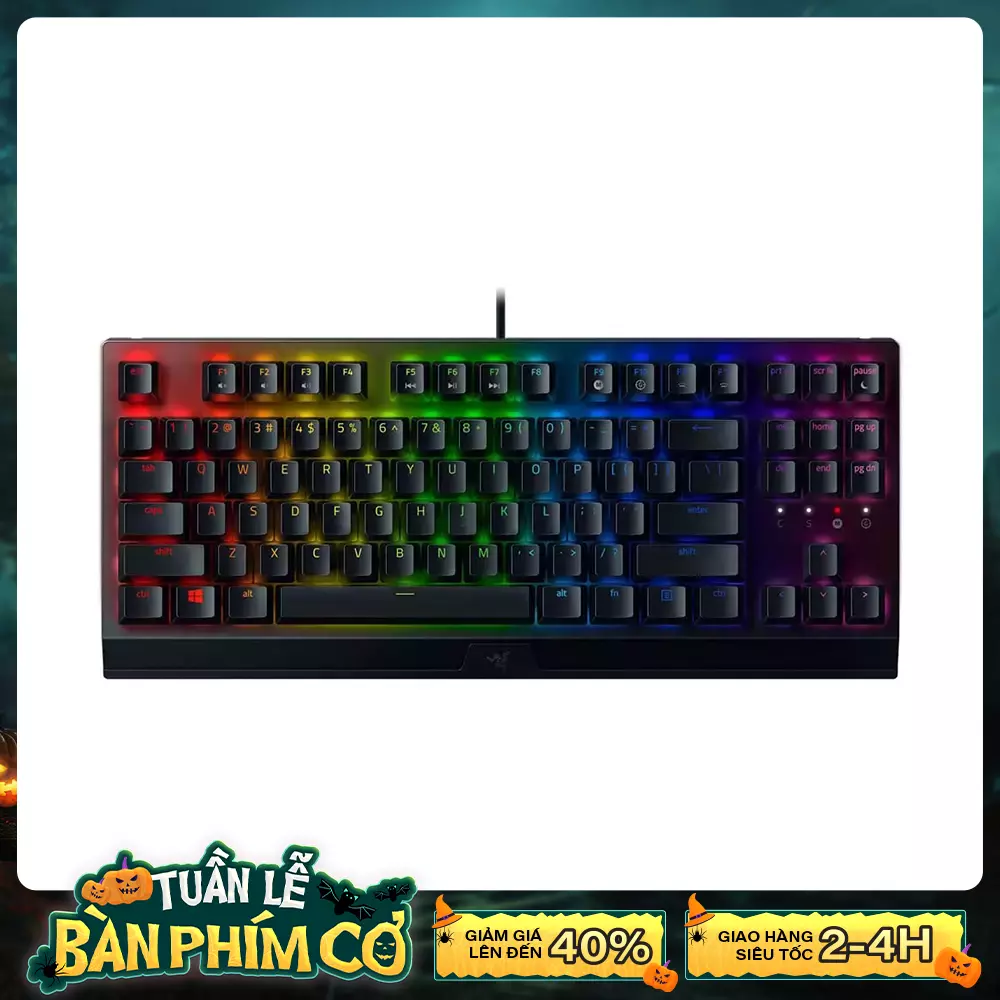 Bàn phím cơ TKL Razer BlackWidow V3 Tenkeyless RGB