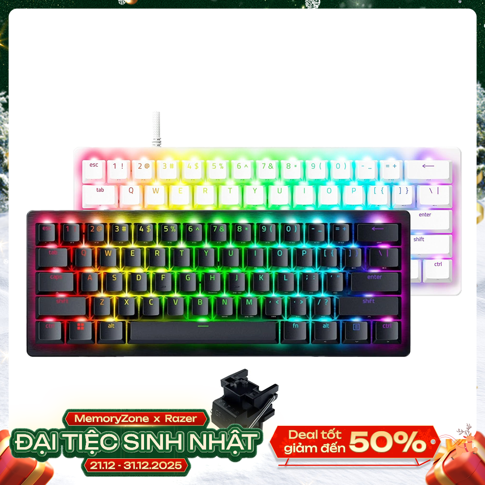 Bàn phím cơ Razer Huntsman V3 Pro Mini 60% Analog Optical