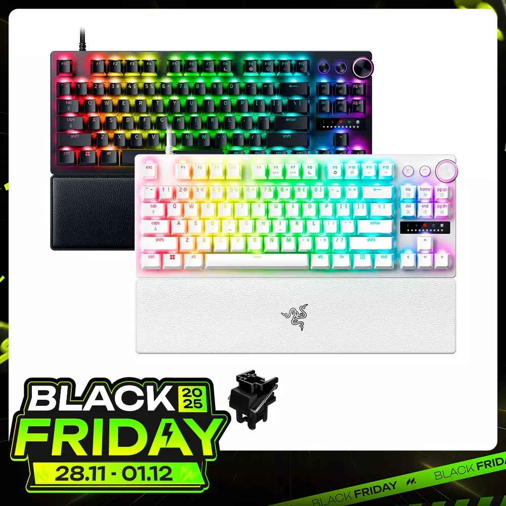 Bàn phím cơ Razer Huntsman V3 Pro Tenkeyless Analog Optical